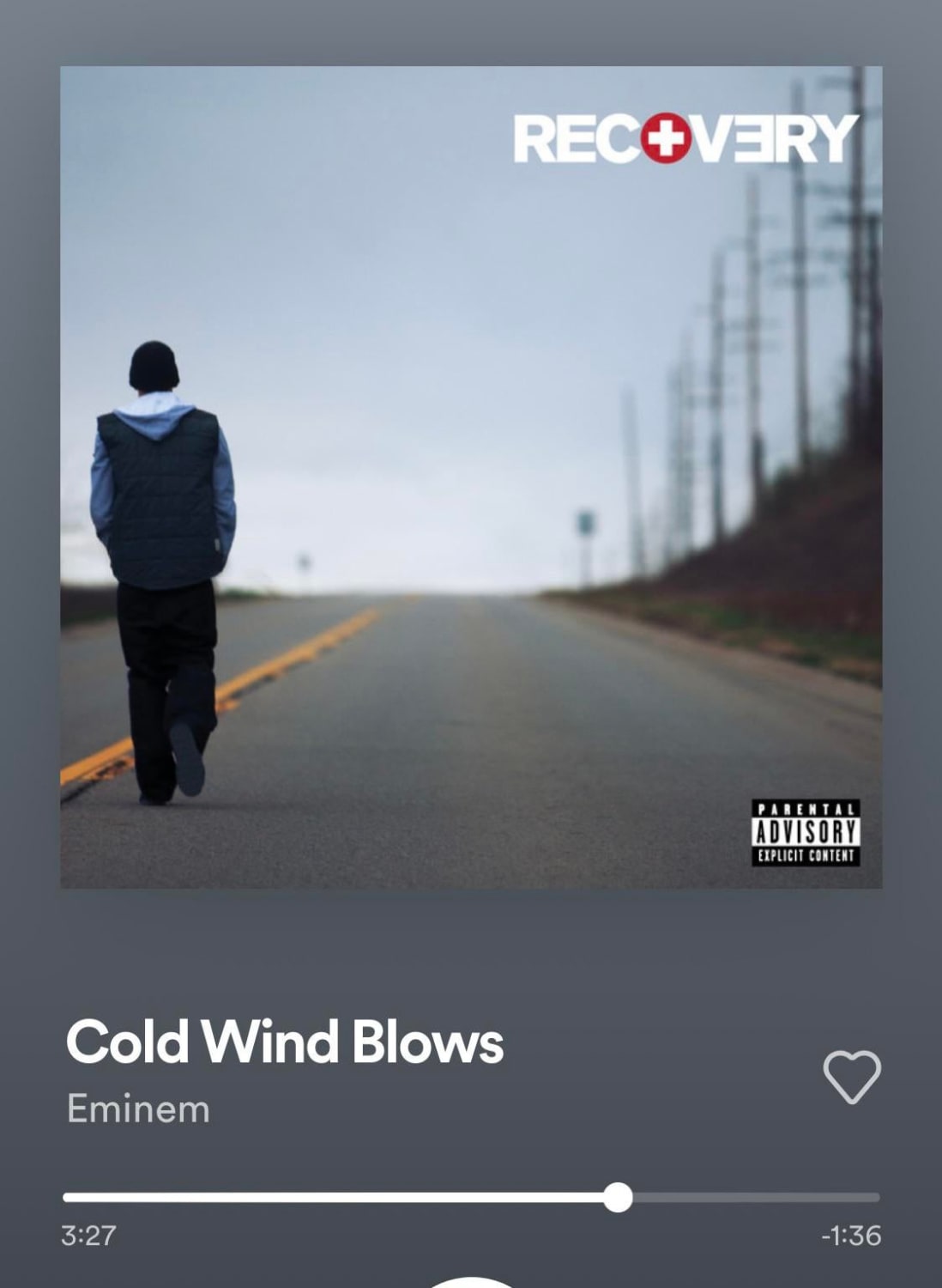 Em always snaps on intros, I even like Walk On Water, but Cold Wind Blows is imo just the hardest. Like it gets me fucking going everytime