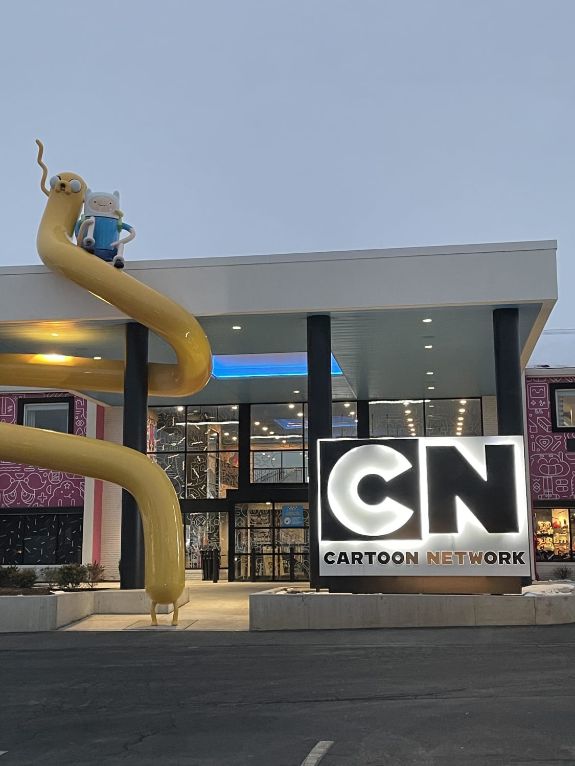 The Cartoon Network hotel located in Lancaster, PA