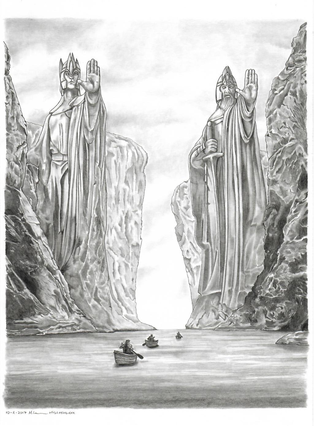 Argonath Lord of the Rings