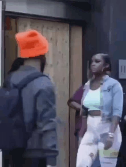 Slapping a girls ass in public