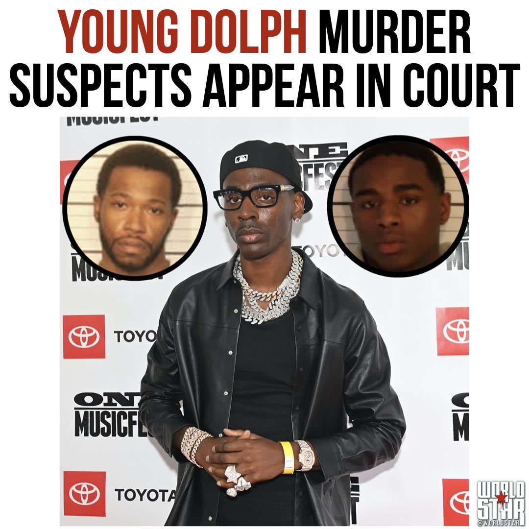 According to reports, the two suspected killers of Memphis rapper YoungDolph have appeared in court... Read More, Click Link...