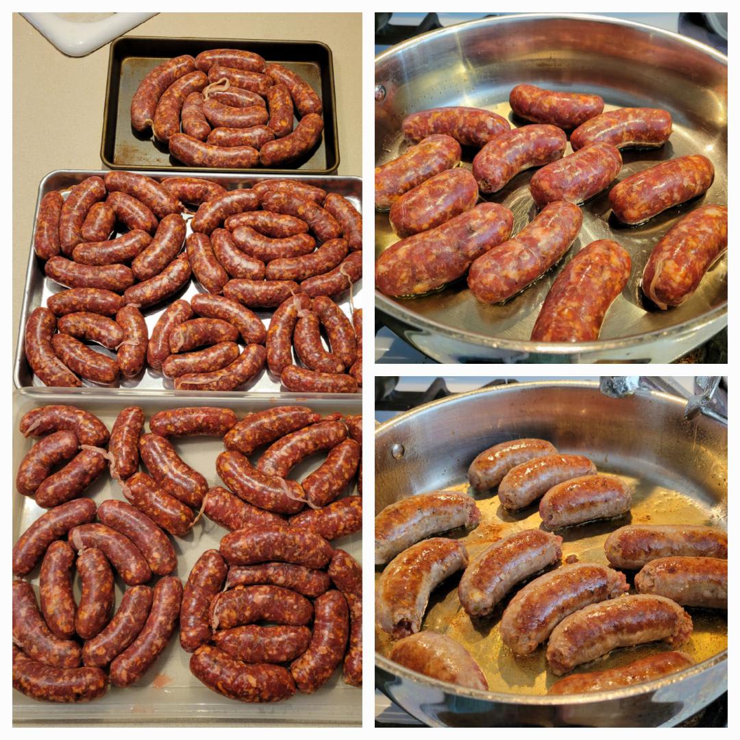 I made 16 lbs of [Homemade] Italian Sausage.