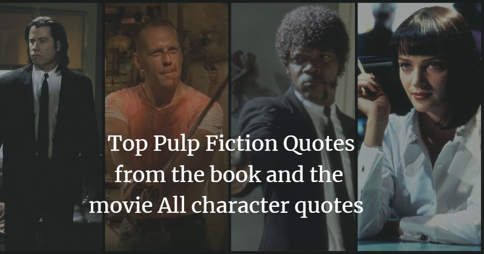 Pulp Fiction Qoutes - APHRODITE - Inspirational Quote