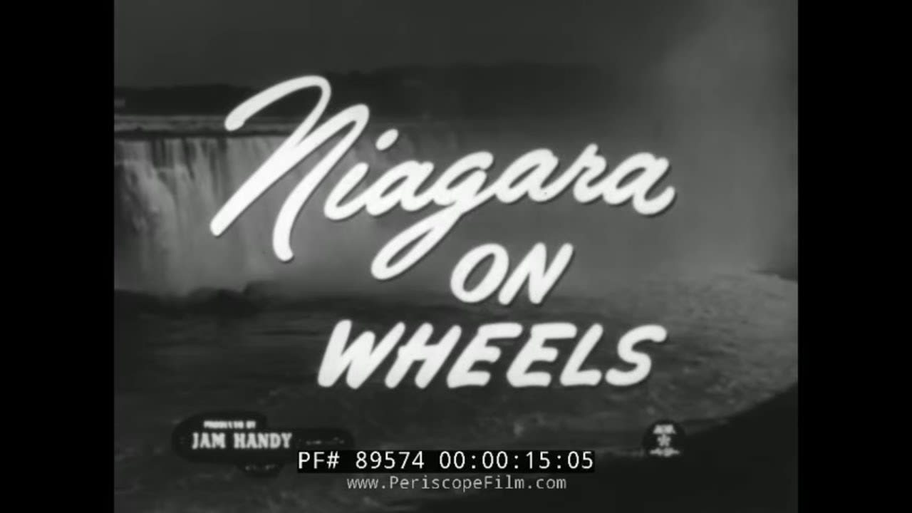 "NIAGARA ON WHEELS" 1950 CHEVROLET AUTOMATIC POWERGLIDE TRANSMISSION PROMO FILM 89574