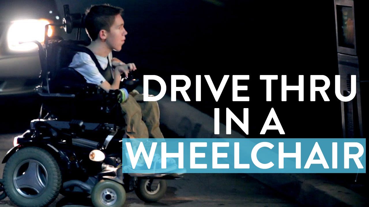 Riding a Wheelchair Through Drive Thru | My Last Days