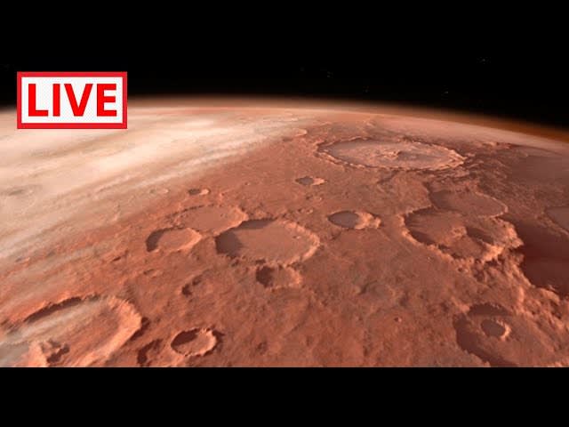 FIRST EVER Live Stream Orbit Around Mars Live Stream