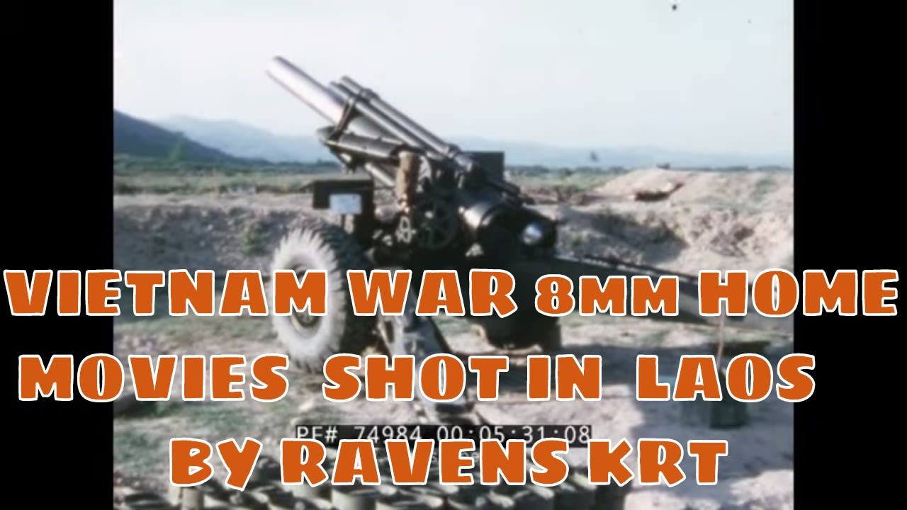 VIETNAM WAR 8mm HOME MOVIES SHOT IN LAOS BY RAVENS KRT 74984