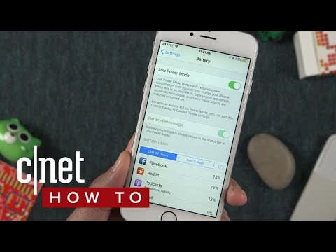 How to improve iPhone battery life with iOS 11 (CNET How To)