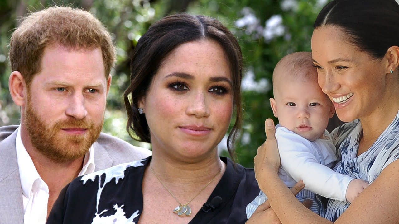 Prince Harry and Meghan Markle Say Royal Family Had Concerns Over Son Archie’s Skin Color