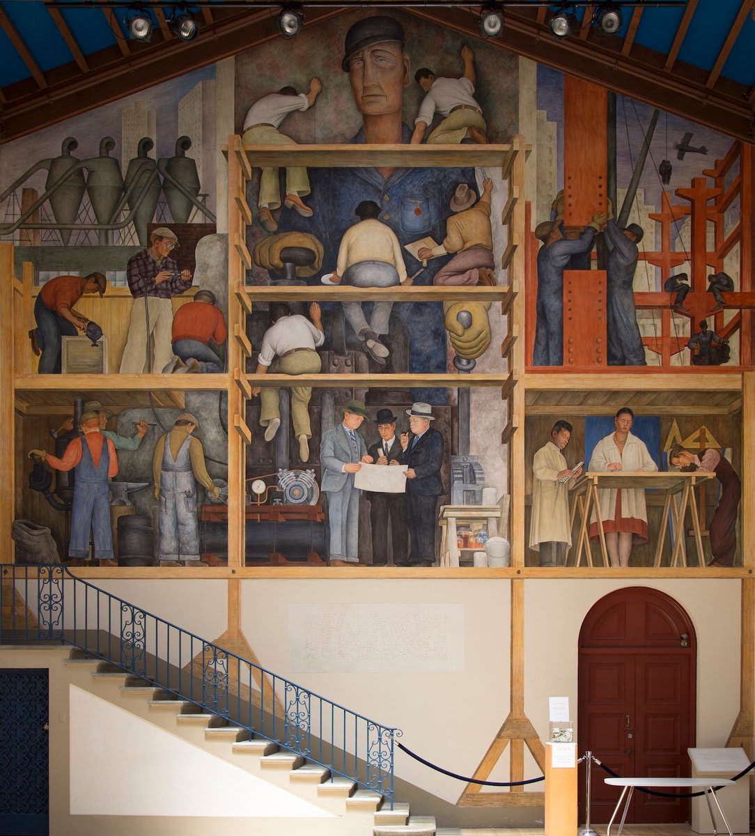 The cash-strapped San Francisco Art Institute may sell a beloved Diego Rivera mural to George Lucas for his museum: