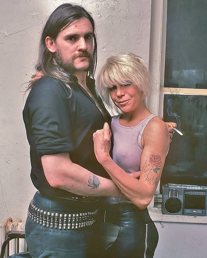 Lemmy and Wendy O Williams 1980s