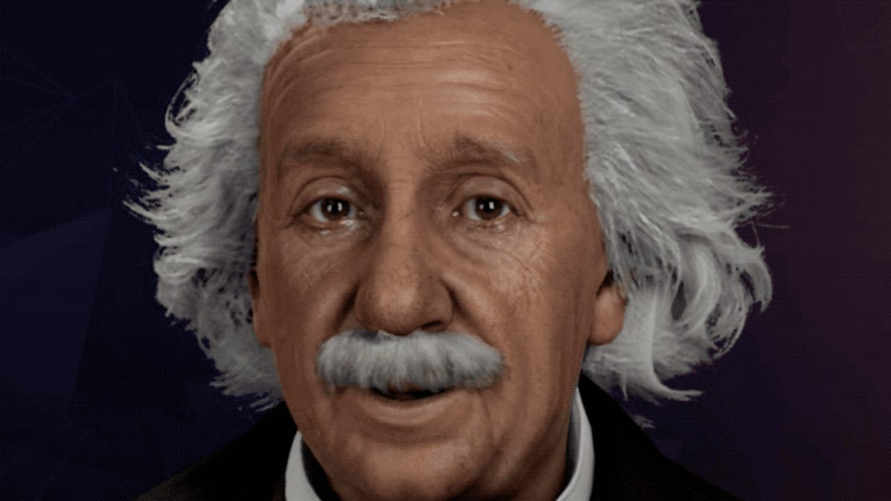 You can talk to this new digital re-creation of Albert Einstein