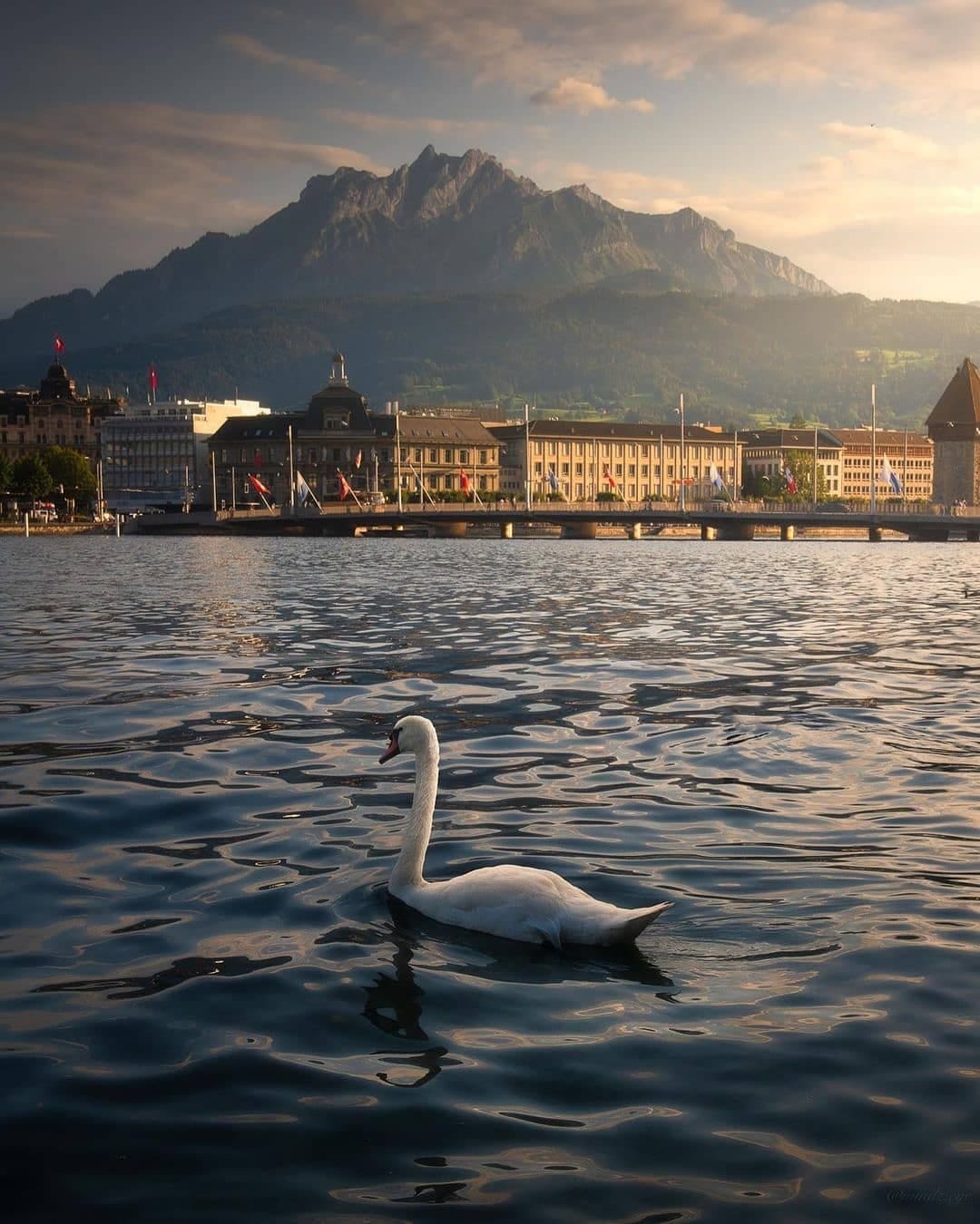 Scene from Lucerne, Switzerland