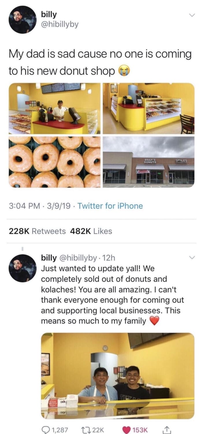 Those donuts look good