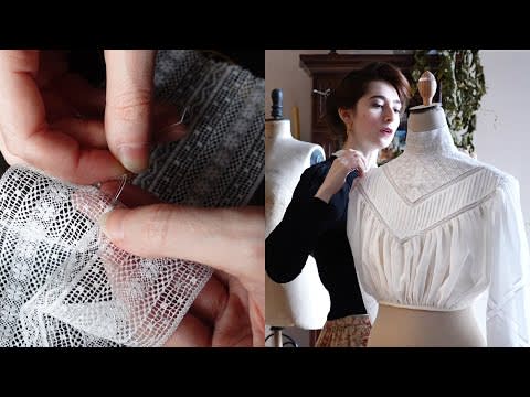 Lacy Edwardian Blouses are...COMPLICATED.