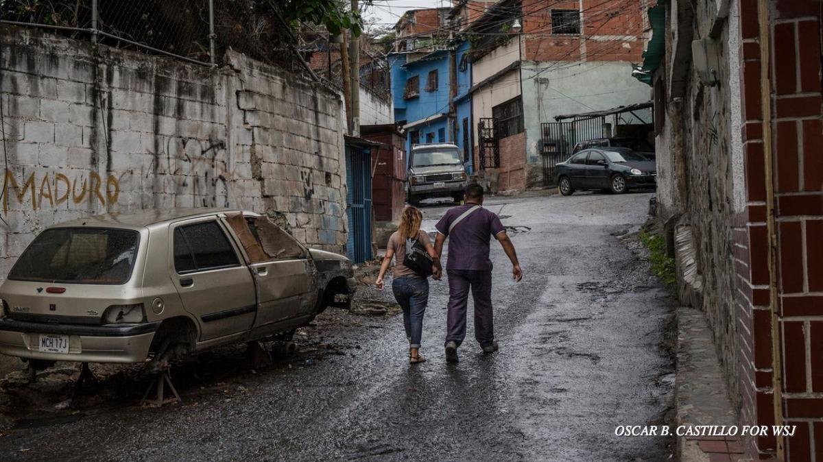 After four million Venezuelans have fled their country, one more couple tried to make it out.