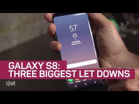 The 3 biggest letdowns of Samsung's Galaxy S8