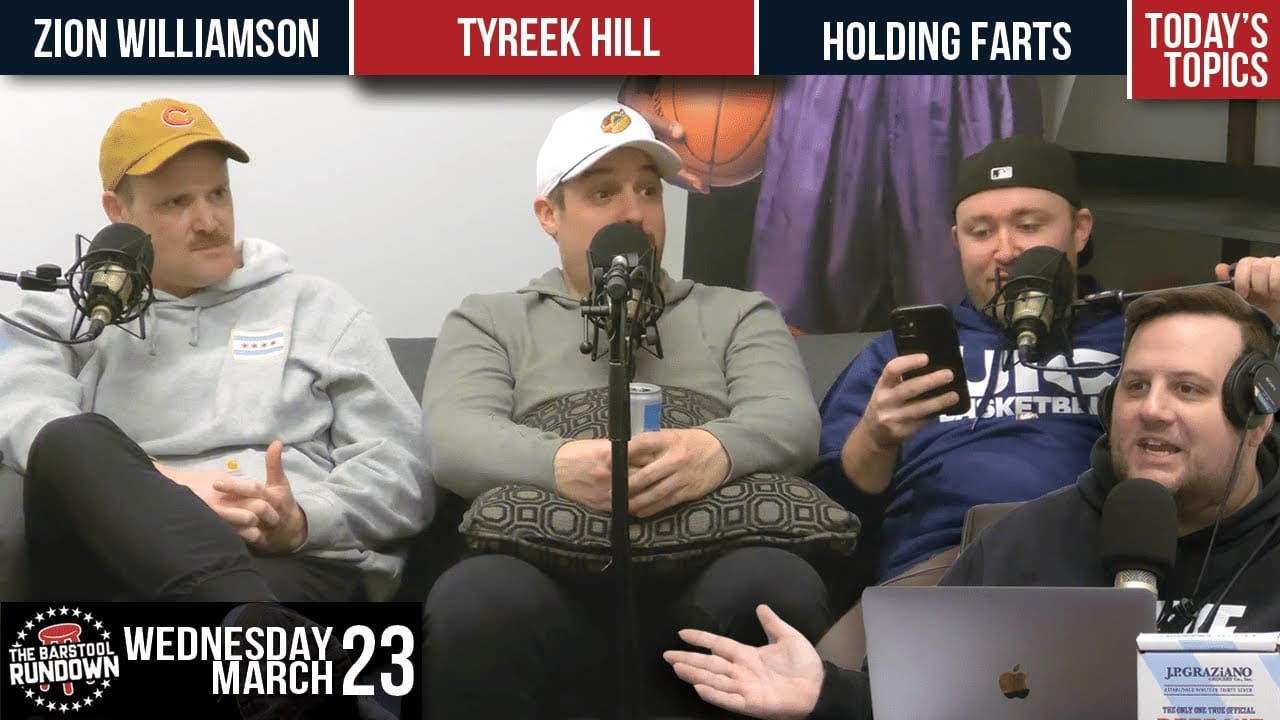 Tyreek Hill Gets Traded To Miami - Barstool Rundown - March 23, 2022
