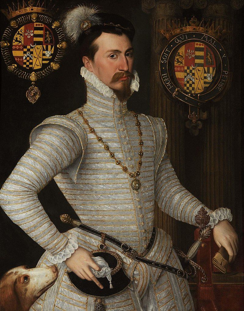 Robert Dudley, 1st Earl of Leicester, favourite of Queen Elizabeth I and a suitor for her hand for many years, died OTD 1588