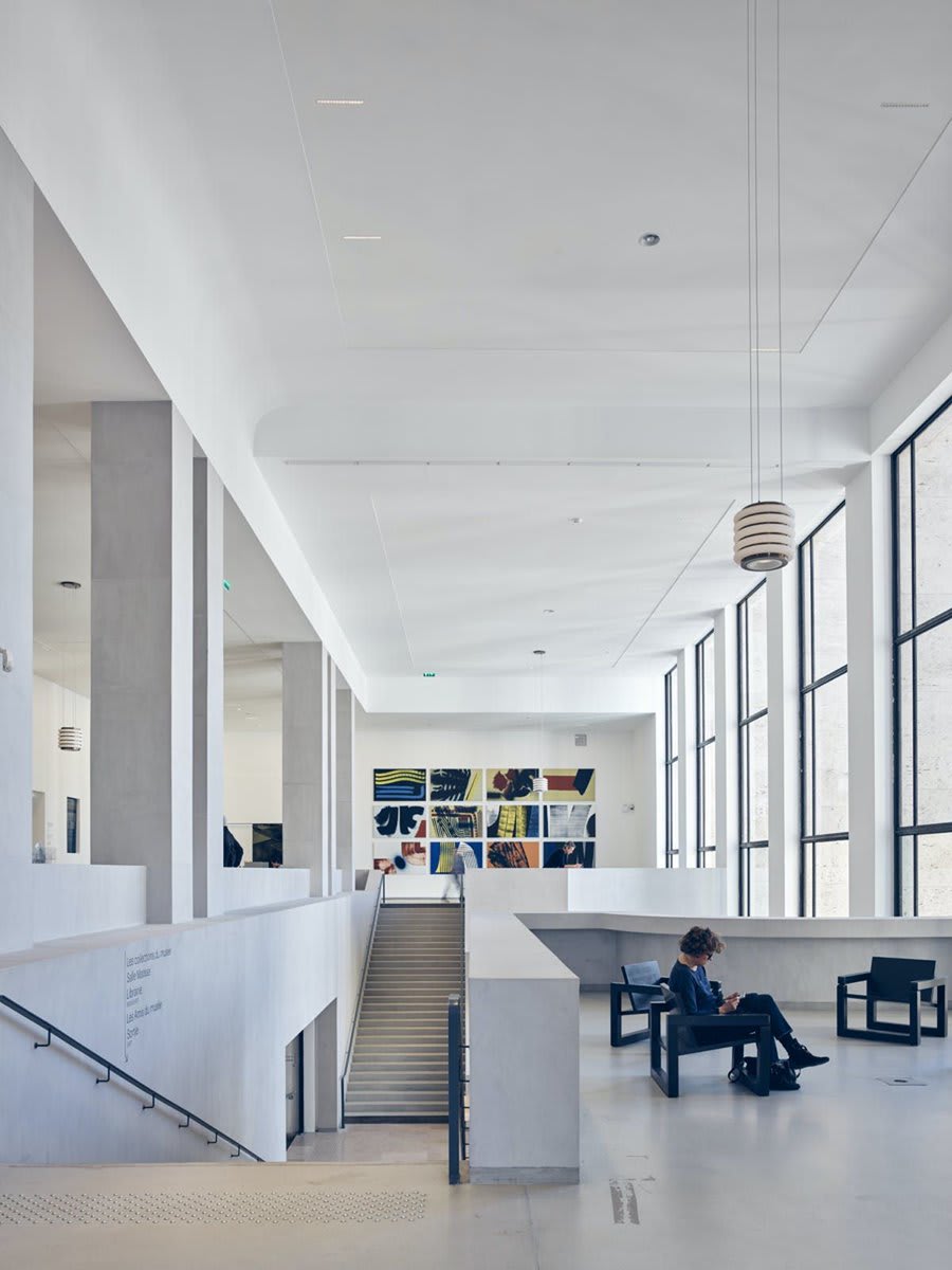 H2o Architectes-led team renovates the Musée d’Art Moderne in