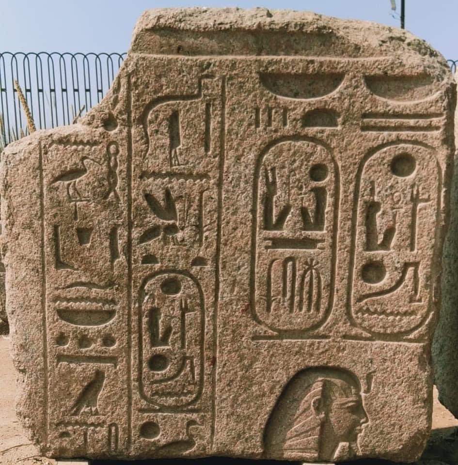 Ancient Egyptian Embossed Blocks of Ramesses II Discovered.
