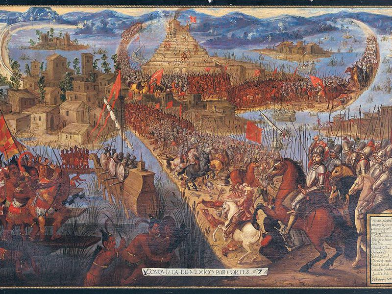 Mexico City Marks 500th Anniversary of the Fall of Tenochtitlán.