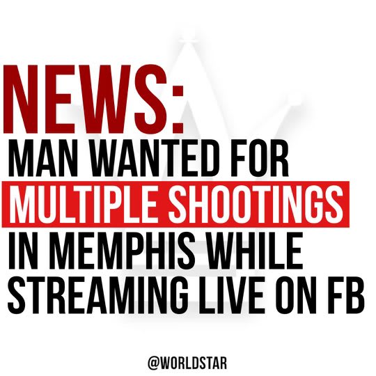 Memphis police are currently searching for 19-year-old Ezekiel Kelly who is being accused of shooting multiple people Memphis while on Facebook live. The suspected shooter is still on the loose and considered to be armed and dangerous. Police are urging people to stay home.