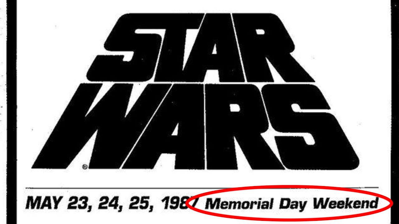 Did You Know Star Wars Was the First Major Memorial Day Weekend Opening #Shorts