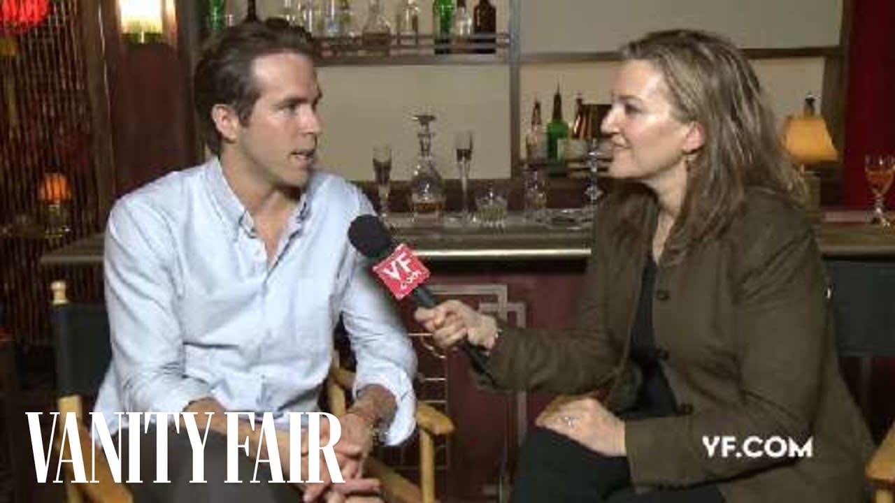 Ryan Reynolds - Behind The Scenes Interview At His Vanity Fair Hollywood Issue Cover Shoot