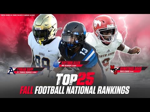 Top 25 High School Football Rankings