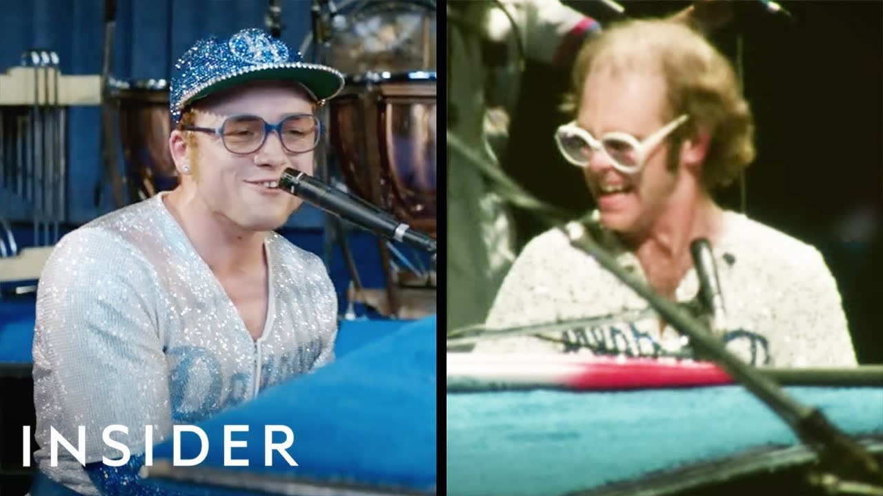 How Taron Egerton Learned To Sing And Perform Like Elton John In 'Rocketman' | Movies Insider