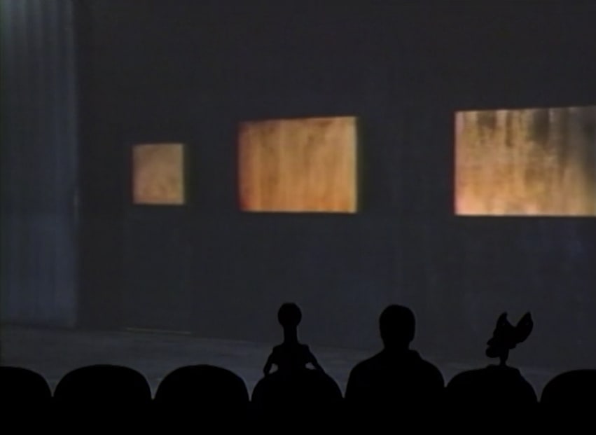 Joel: Is that Mrs. O’Leary’s barn? According to tradition, the Great Chicago Fire of 1871 was started when a cow owned by one Cate O’Leary kicked over a kerosene lantern in her barn. The fire eventually consumed some 18,000...  MST3K 322: Master Ninja I