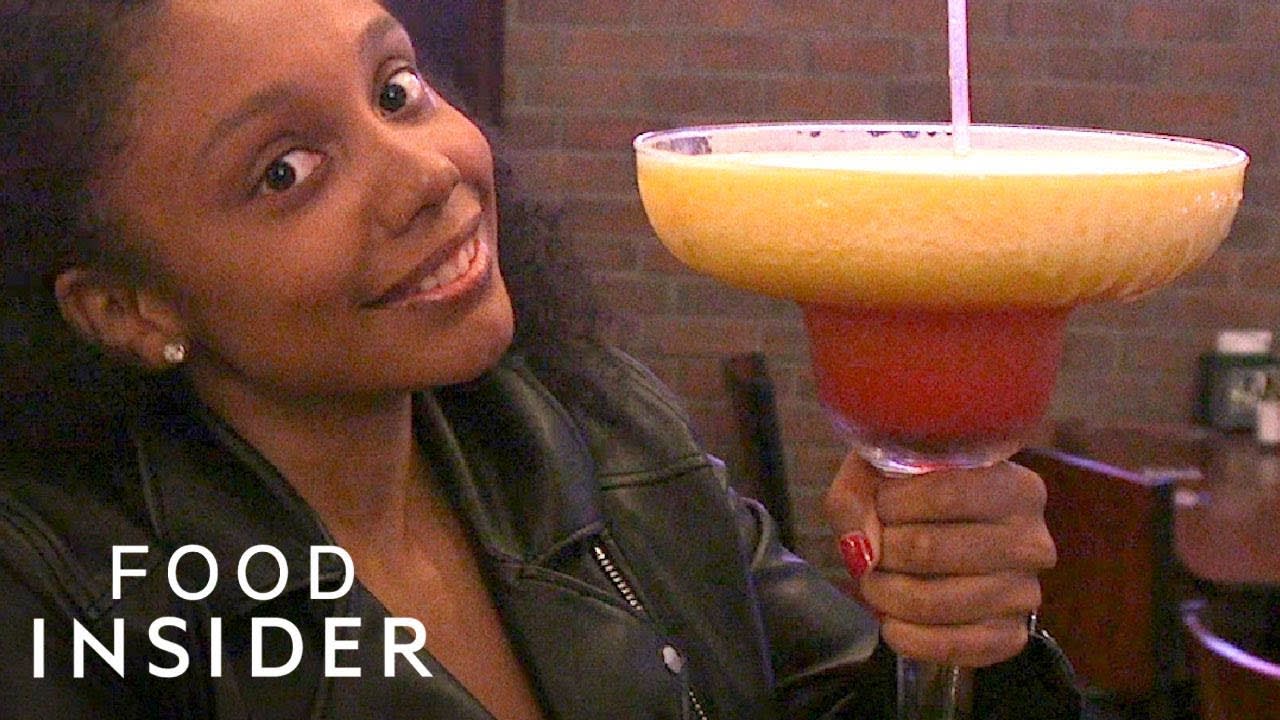 How A Bar Makes Giant Margaritas