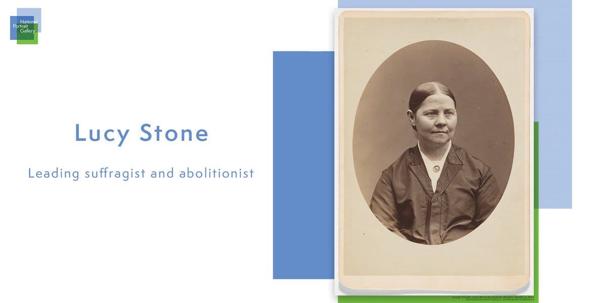 Happy birthday to Lucy Stone, a leader of the American Woman Suffrage Association, which was dedicated to achieving woman suffrage and supported African American civil rights.
