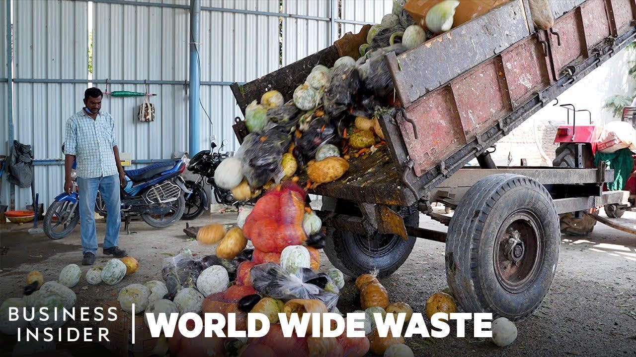 How Rotting Vegetables Make Electricity | World Wide Waste