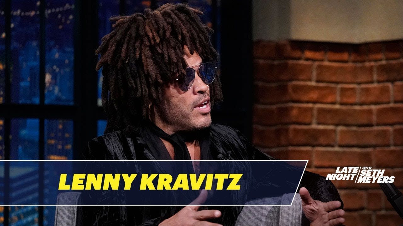 Lenny Kravitz Went to High School with Gina Gershon, Nicolas Cage and Slash