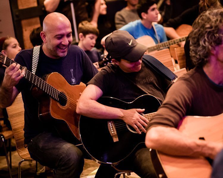 BKMPicks: Join @FlushingTwnHall for @GuitarMashNYC “Urban Campfire” on February 7! Bring your guitars and other string instruments, or just sing along, at this participatory concert led by Mark Stewart and Carlos Alomar. Get your tickets at