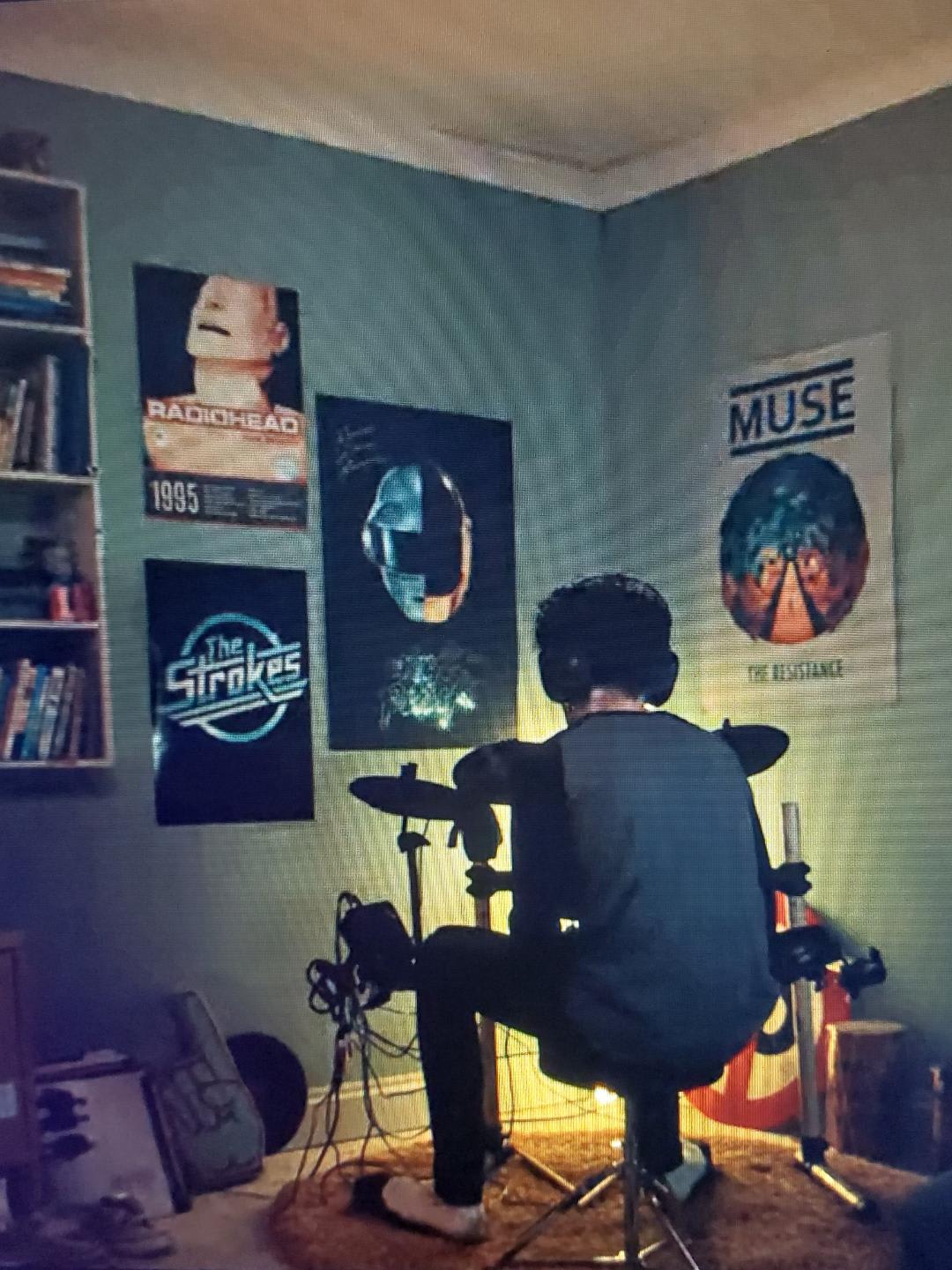 The Strokes poster seen in Heartstopper :p (the new Netflix series)