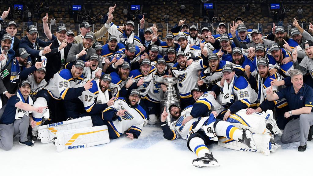 On June 12, 2019, the St. Louis Blues made history by defeating the Boston Bruins in game 7 of the Stanley Cup Finals.