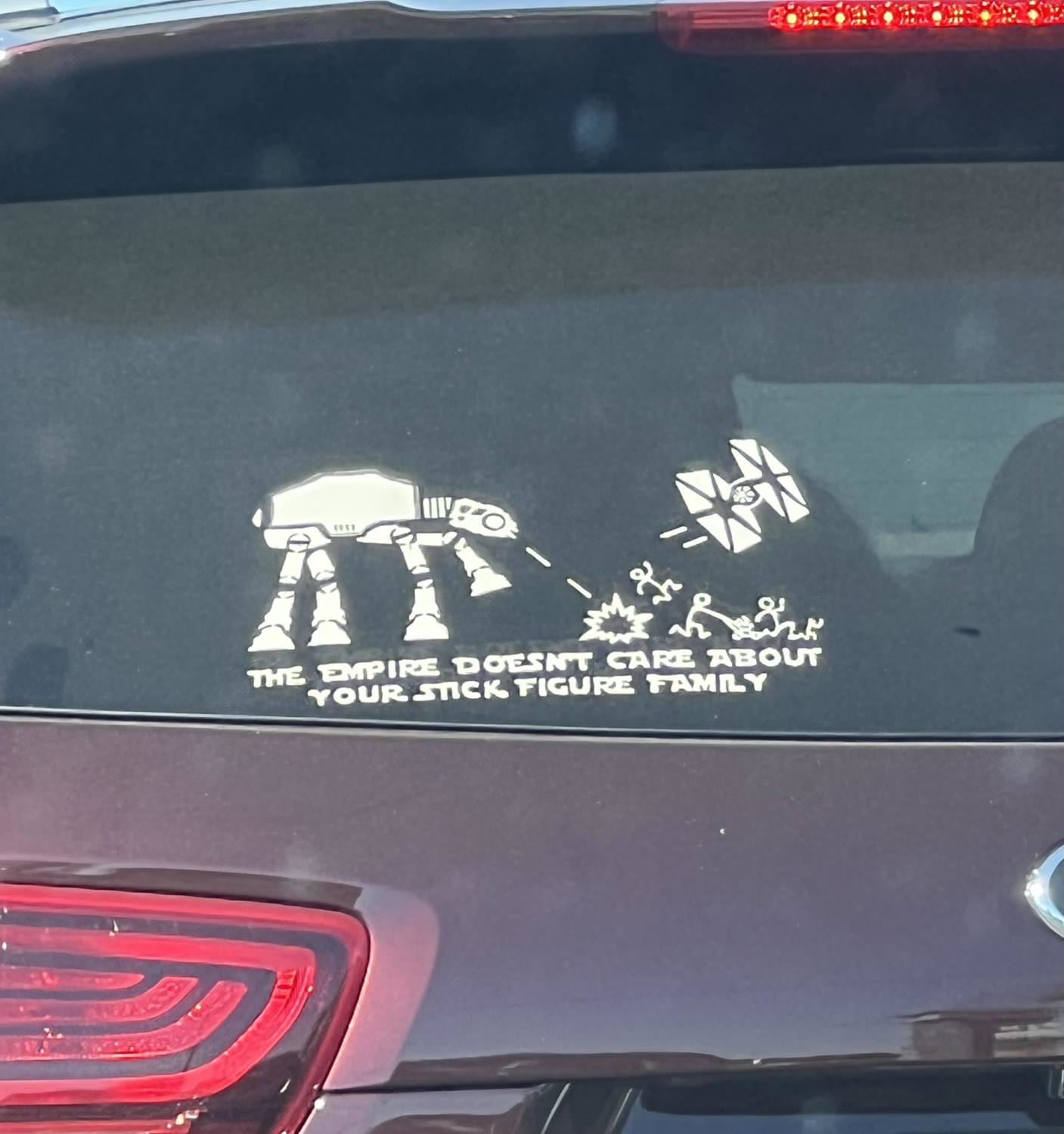 Not your typical stick figure family sticker…