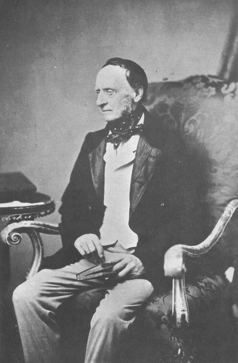 Klemens von Metternich, former Austrian Foreign Minister and Chancellor 1850s