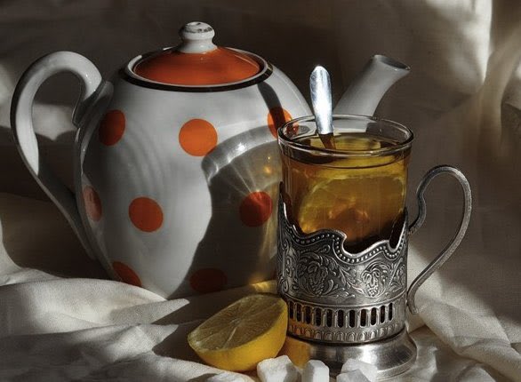 Soviet podstakanniks (tea glass holders) Soviet Tea Shirt: