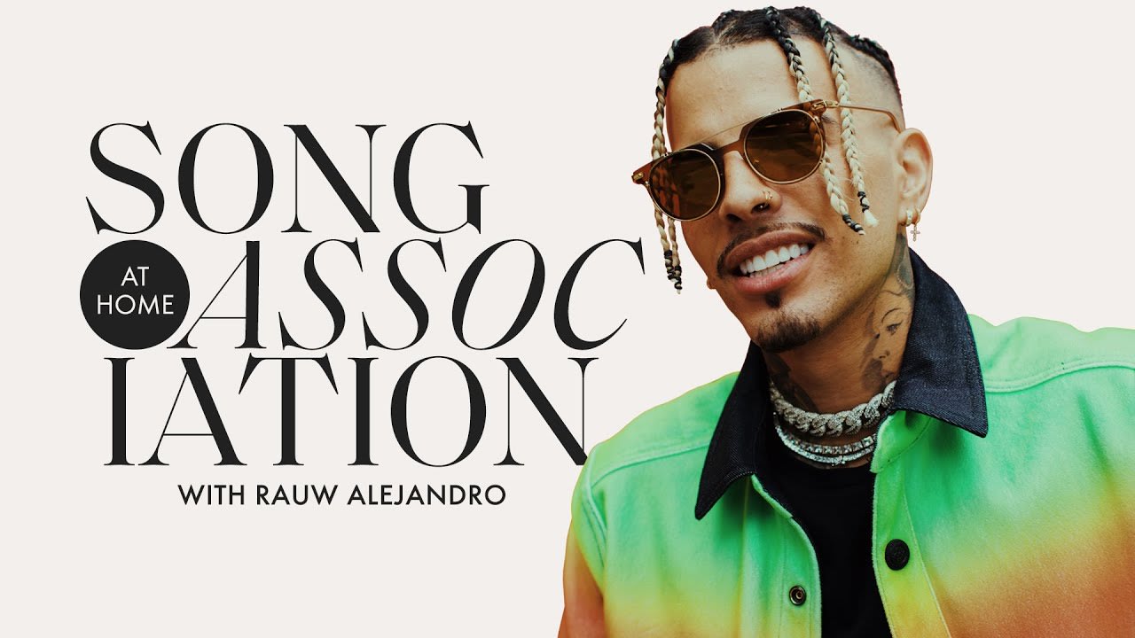 Rauw Alejandro Sings Drake, Selena, and "Tattoo" in a Game of Song Association | ELLE