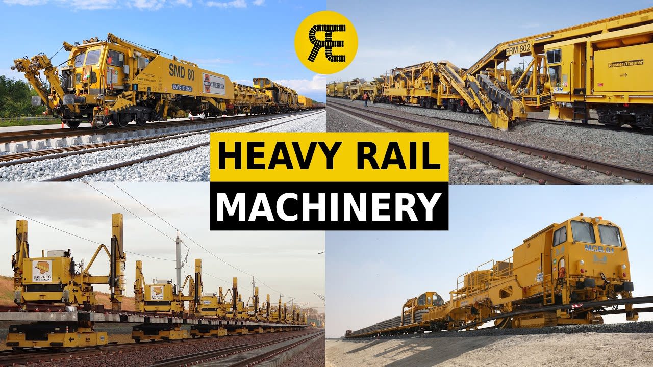 Amazing Rail Construction Machines