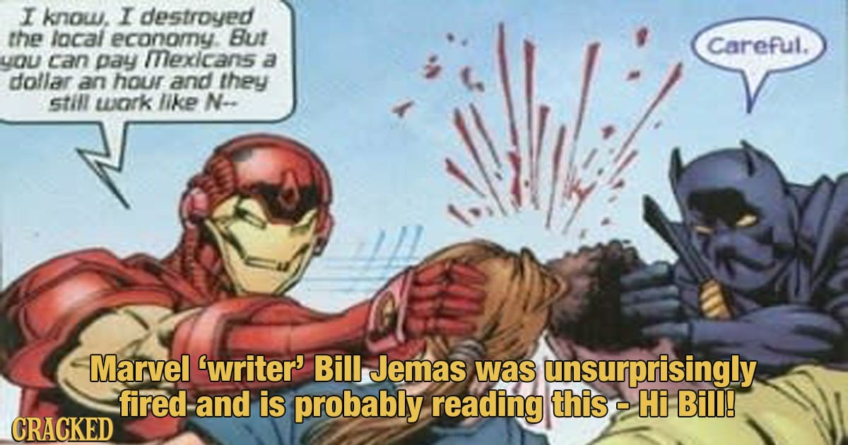 Truly WTF Moments In Marvel History --> https://t.co/TEVEv4hNKM The weirdest stunt Marvel pulled post-bankruptcy was U-DECIDE, which was entirely born out of the company's president, Bill Jemas, getting into a pissing match with one of his employees.