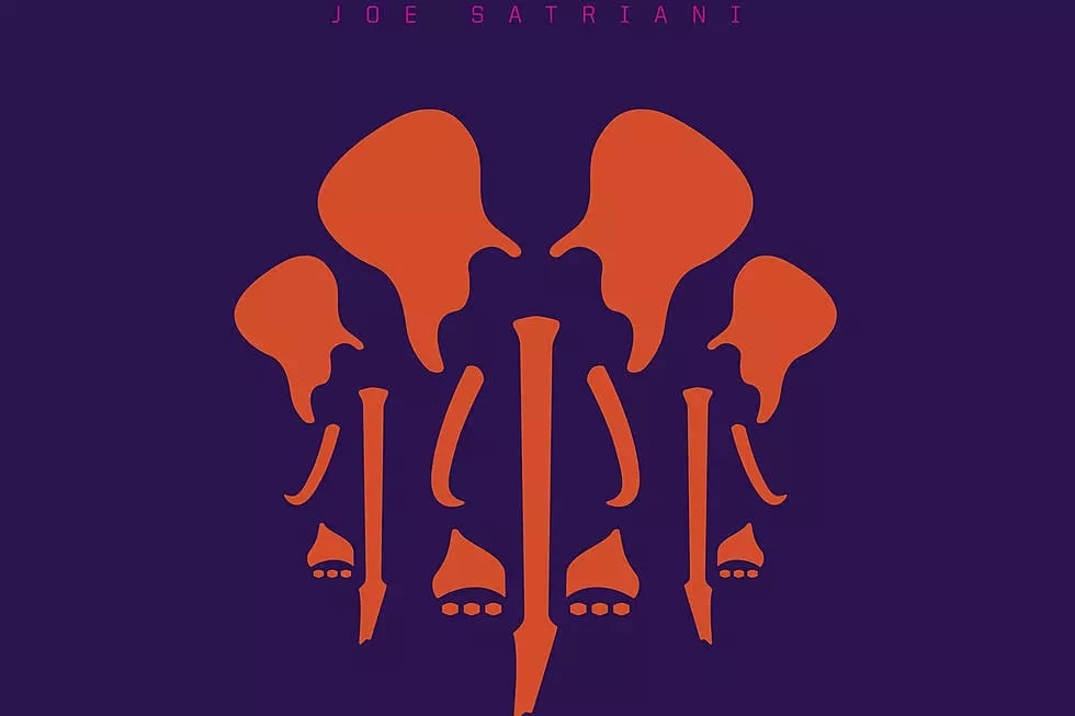 Joe Satriani's new album cover: Elephants from mars