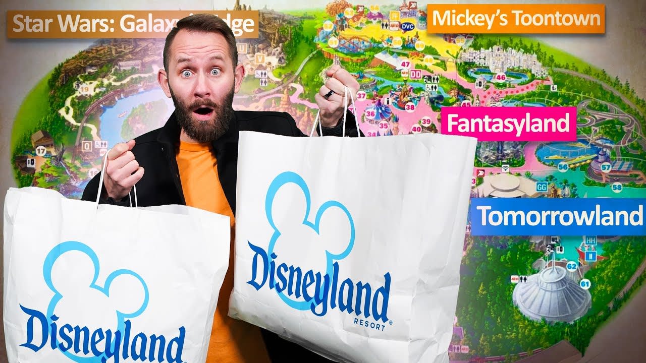 Buying & Trying A Product From Every "Land" in Disneyland!