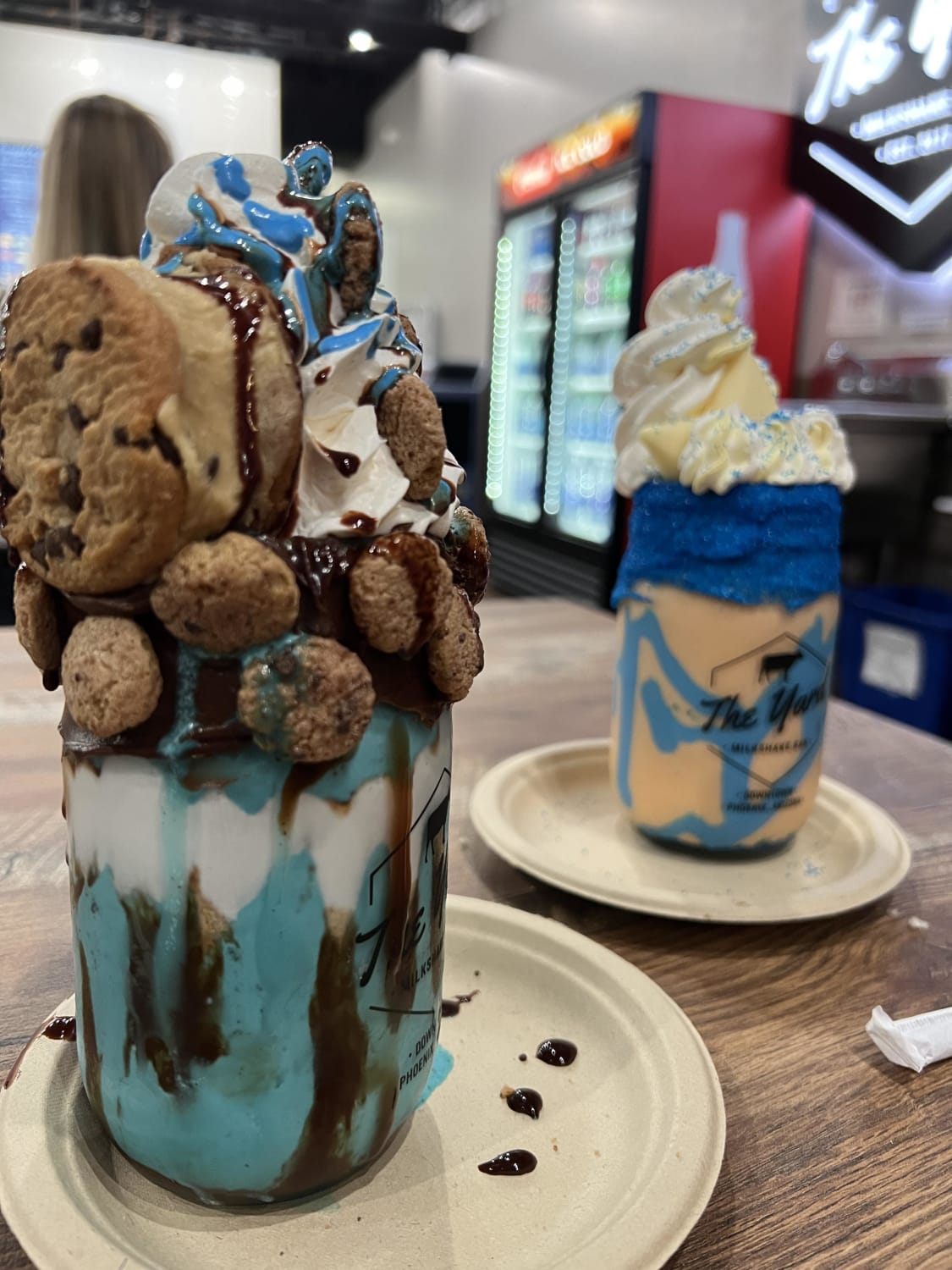 Cookie Monster Milkshake from The Yard in Phoenix