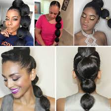 Mix Afro Puff Bubble Ponytails Are Trending