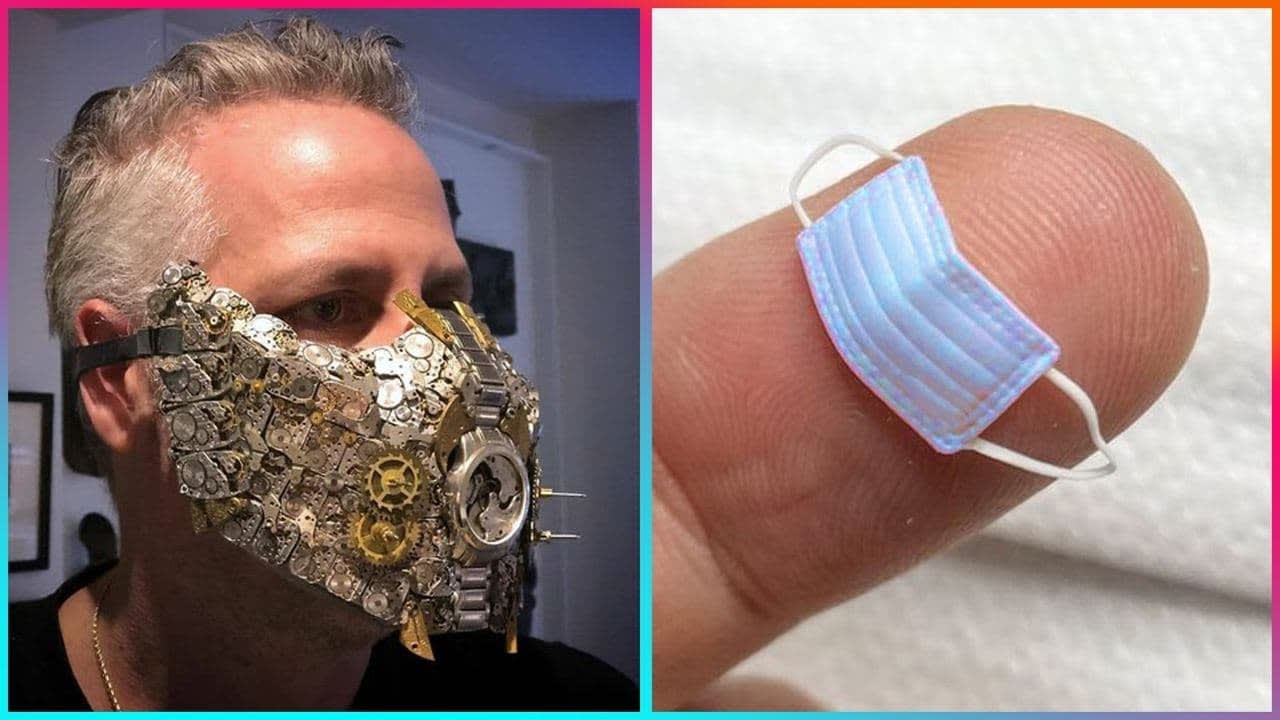 Face Mask Creative Ideas & 25 Other Cool Things ▶5